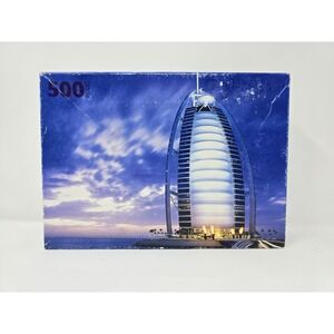 Burj Al Arab 500-Piece Jigsaw Puzzle – 52×38 cm – Open Box Complete